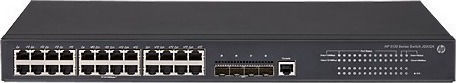 HP Managed L3 PoE+ Switch with 24 Gigabit (1Gbps) Ethernet Ports and 4 SFP Ports
