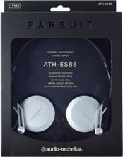 Audio Technica ATH-ES88 Kabelgebunden Am Ohr Kopfhörer Silber