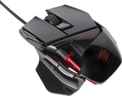 Mad Catz Cyborg R.A.T. 3 Laser Gaming Ποντίκι Μαύρο