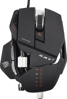Mad Catz Лазерно Геймърска Мишка 6400 DPI Черен