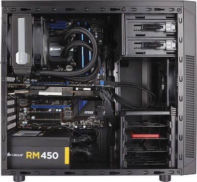 Corsair Carbide 100R Silent Edition Midi Tower Κουτί Υπολογιστή Μαύρο