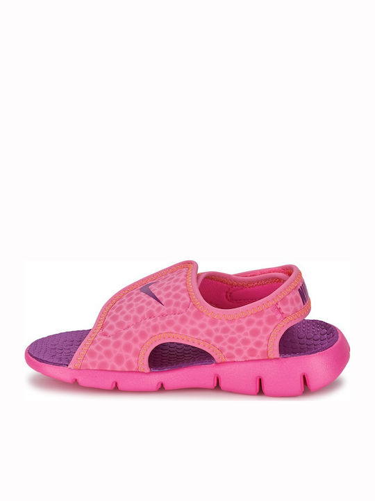 Nike Πέδιλο Sunray Adjust 4 Încălțăminte pentru Plajă pentru Copii Fuchsia