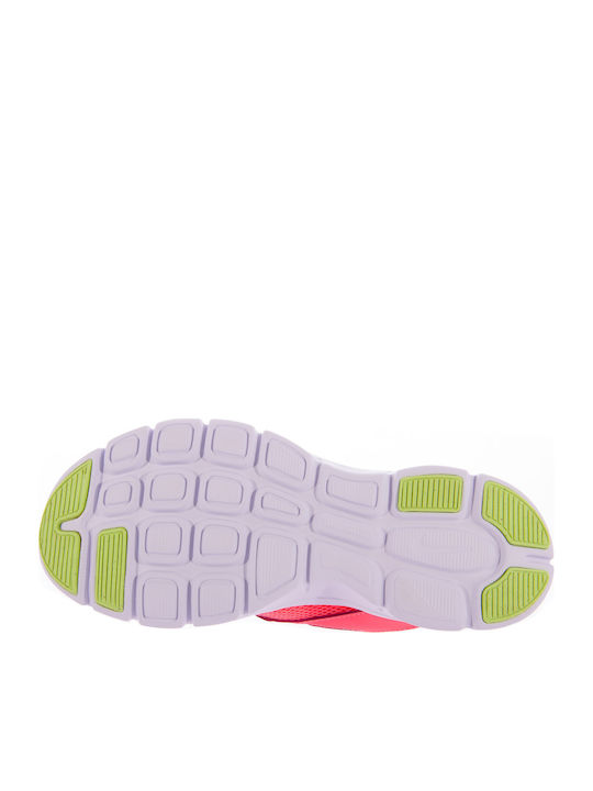 Flex Experience 3 Αθλητικά Παιδικά Παπούτσια Running με Κορδόνια Lava Glow / White / Pink Pow