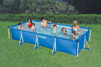 Intex Pool PVC mit Metallic-Rahmen 450x220x84cm