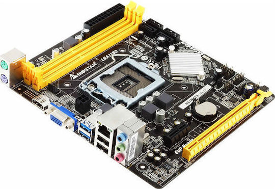 Biostar H81MHV3 Ver. 7.x Motherboard Micro ATX με Intel 1150 Socket