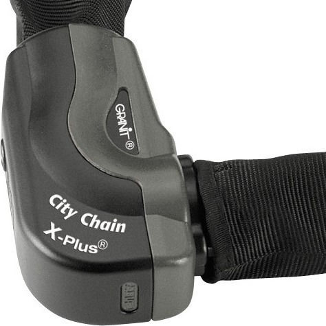 Abus CityChain X-Plus 1060 Αντικλεπτική Αλυσίδα Μοτοσυκλέτας με Κλειδαριά και Μήκος 170εκ. Μαύρο Χρώμα