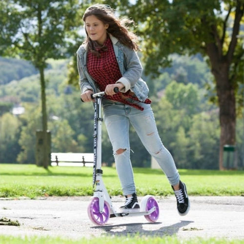 Kettler Kids Scooter Foldable Zero 8 2-Wheel for 4+ Years White