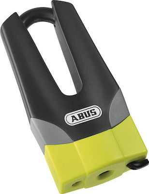 Abus 37/60HB70 Maxi Κλειδαριά Δισκόφρενου Μοτοσυκλέτας με Διάμετρο Πείρου 11mm Κίτρινο Χρώμα