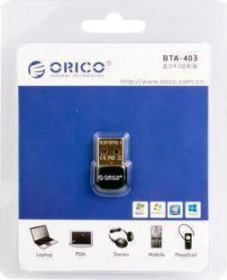 Orico BTA-403 USB Bluetooth 4.0 Adapter με Εμβέλεια 20m