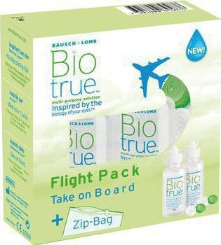 Bausch & Lomb Biotrue Flight Pack Kontaktlinsenlösung 60ml & 60ml