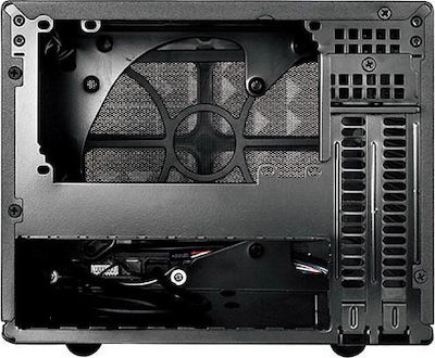 Silverstone Sugo SG13B Mini Tower Κουτί Υπολογιστή Μαύρο