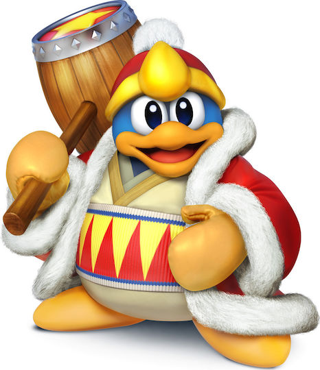 Nintendo Amiibo Super Smash Bros King Dedede No.28 Character Figure за WiiU