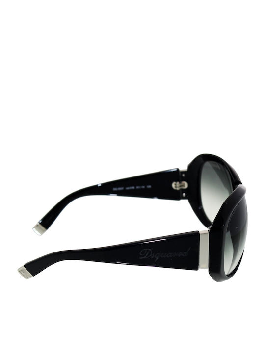 Dsquared2 Women's Sunglasses with Black Plastic Frame