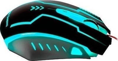 Mars Gaming MM2 Gaming Mouse 5000 DPI Black