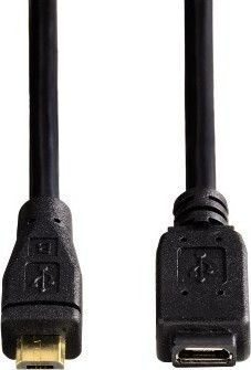 HAMA Cable micro USB-B male - USB-B female 0.75 (00054557)