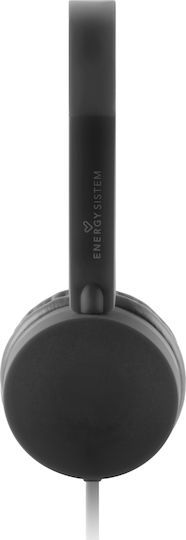 Energy Sistem Colors Mic Ενσύρματα On Ear Ακουστικά Μαύρα