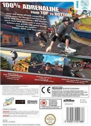 Tony Hawk Downhill Jam Wii