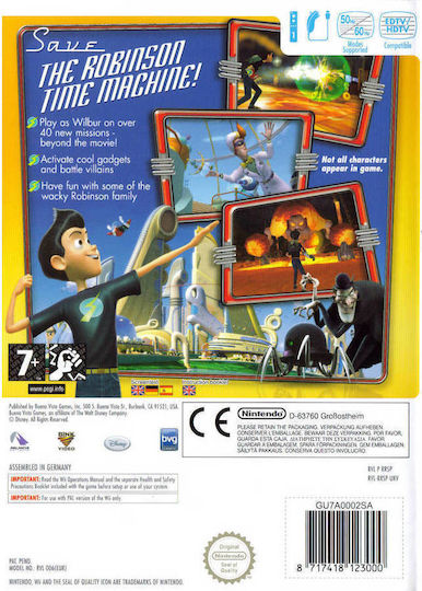 Disney's Meet the Robinsons Wii