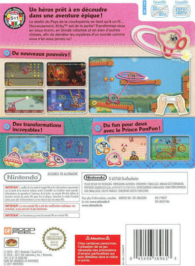 Kirby`s Epic Yarn Wii