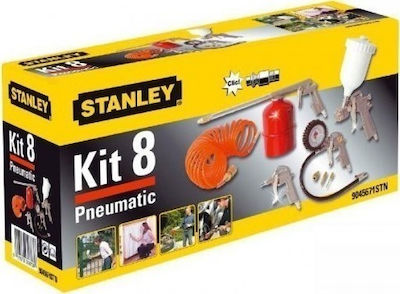 Stanley 9045671STN Luftwerkzeug-Kit 8 Teile