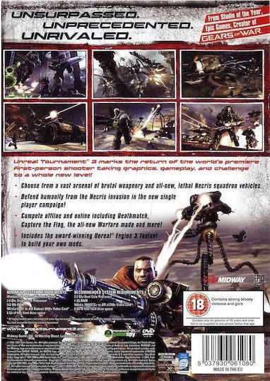 Unreal Tournament III Game (Used)