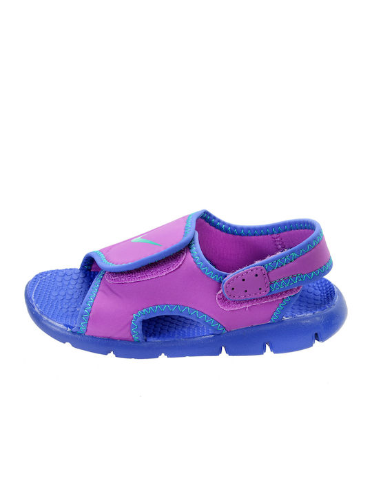 Nike Sunray Adjust 4 TD Încălțăminte pentru Plajă pentru Copii Violet