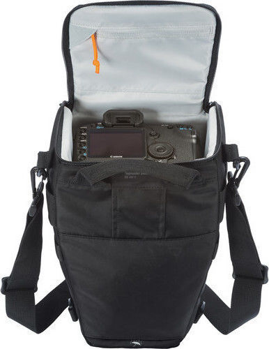 Lowepro Holster Φωτογραφικής Μηχανής Toploader Zoom 55 AW II σε Μαύρο Χρώμα