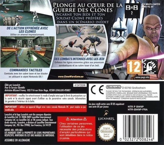 Star Wars The Clone Wars: Republic Heroes DS