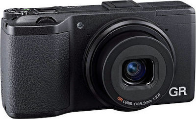 Ricoh GR II Компактен Фотоапарат 16.2МР Черна