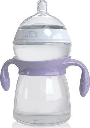 Chicco Plastic Baby Food Accessory Λαβές για Μπιμπερό Step Up σε Πράσινο & Κίτρινο, 2 2pcs Multicolour 60076-00