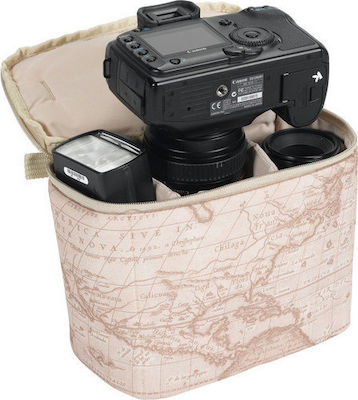 National Geographic Τσάντα Ώμου Φωτογραφικής Μηχανής Earth Explorer Medium Messenger Bag Μέγεθος Medium σε Χακί Χρώμα