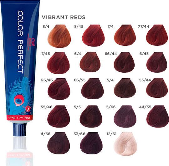 Wella Koleston Perfect Vibrant Reds Βαφή Μαλλιών 33/66 Έντονο Καστανό Σκούρο Βιολέ 60ml