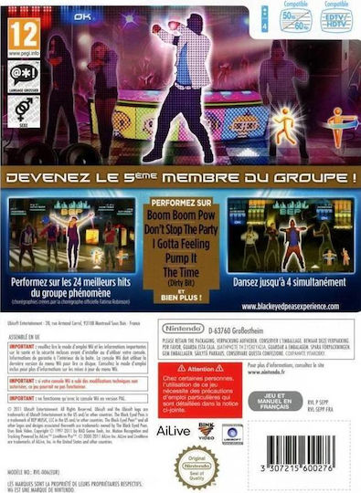 The Black Eyed Peas Experience Wii