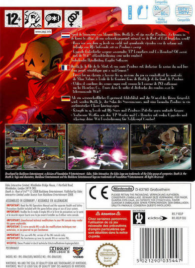Death Jr. Root of Evil Wii