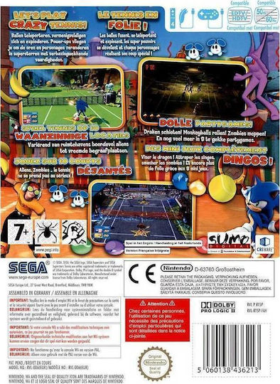 Sega Superstars Tennis Wii
