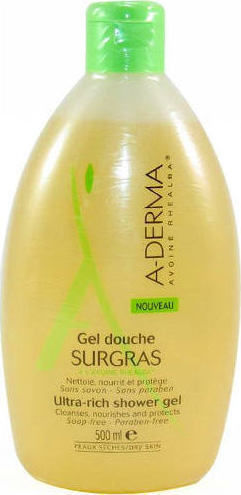 A-Derma Ultra Rich Shower Gel for Body & Face 500ml