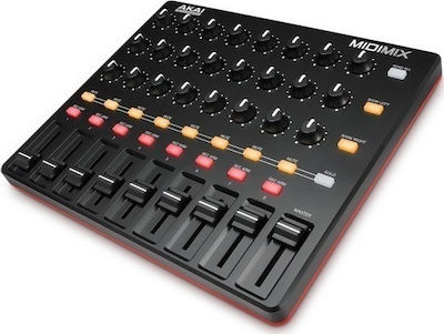 Akai Midi Controller MIDImix σε Μαύρο Χρώμα