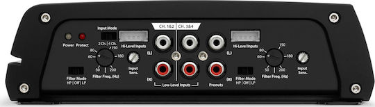 JL Audio Car Audio Amplifier 4 Channels (D Class)