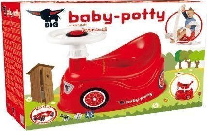Big Töpfchen Auto Bobby Car Rot bis 30kg