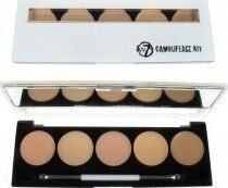 W7 Cosmetics Camouflage Kit Cream Concealer Concealer Palette 2gr