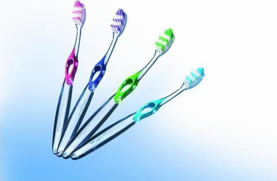 Elgydium Interactive Manual Toothbrush Soft Purple 1pcs