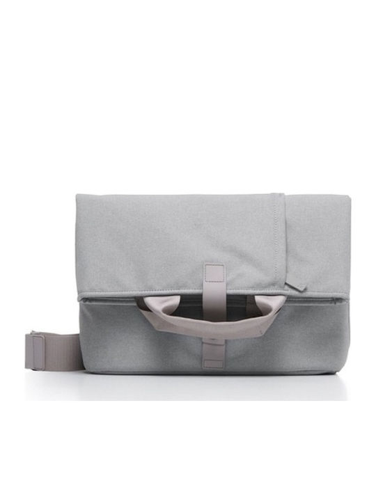 Bluelounge Eco-Friendly Bags Postal Bag Messenger Bag for 15" Laptop Gray