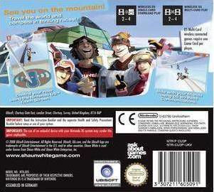 Shaun White Snowboarding DS