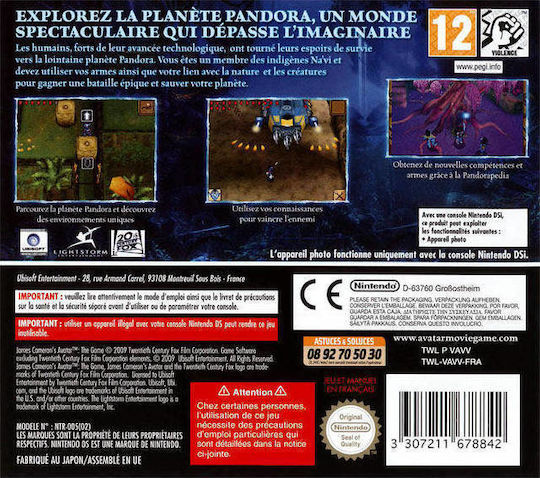 James Cameron's Avatar The Game DS