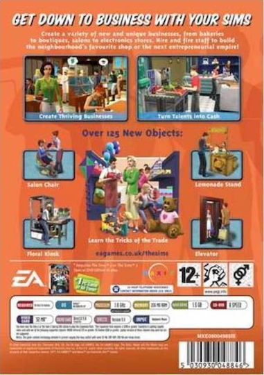 The Sims 2: Open for Business Edition PC Game