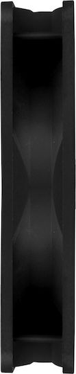 Arctic F12 PWM PST Case Fan 120mm (1350rpm / 53cfm) Χωρίς Led Φωτισμό και Σύνδεση 4-Pin Black/White