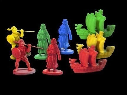 Board Game Clash of Cultures for 2-4 Players 14+ Years Old (EN) Z-Man Games