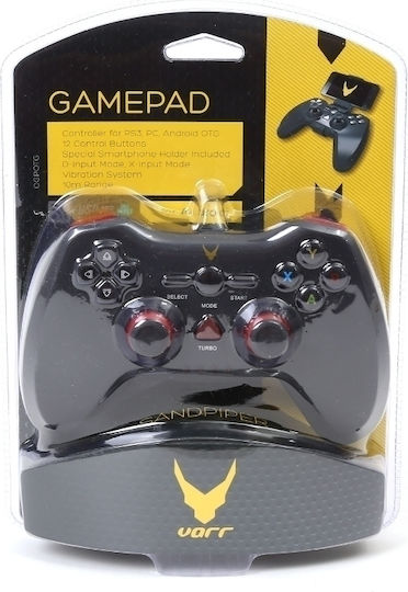Omega GamePad Sandpiper OTG Android Wireless Gamepad pentru Android / PC / PS3 Negru