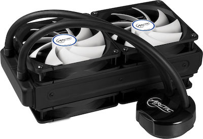 Arctic Liquid Freezer Υδρόψυξη Επεξεργαστή Διπλού Ανεμιστήρα 120mm για Socket 115x