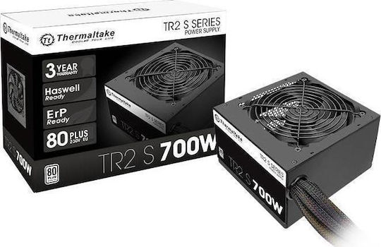 Thermaltake TR2 S 700W Μαύρο Τροφοδοτικό Υπολογιστή Full Wired 80 Plus Standard